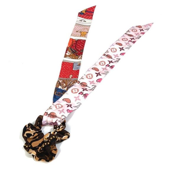 UNUSED LOUIS VUITTON M76741 Accessory scrunchie ribbon Be Mindful Hair elastic - Picture 2 of 9